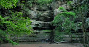 Waterfall at Starved Rock